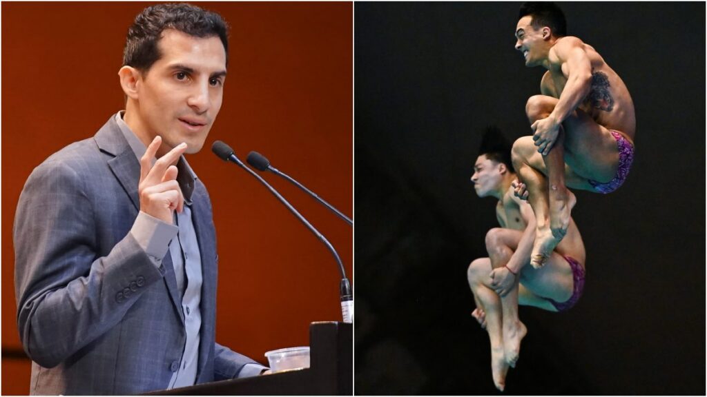 Copa del Mundo de Clavados: Rommel Pacheco asegura que México sí será la sede de una de las paradas del serial.