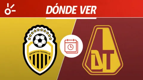 Deportivo Táchira vs Deportes Tolima, en vivo: dónde ver la Copa Libertadores 2026