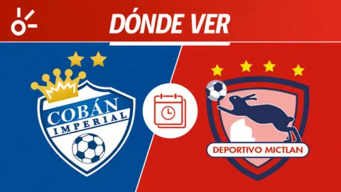 Cobán Imperial vs Mictlán en vivo: dónde mirar la Liga de Guatemala 2026
