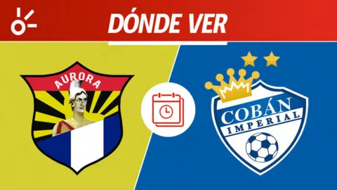 Aurora vs Cobán Imperial en vivo: dónde mirar la Liga de Guatemala 2026
