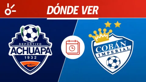 Achuapa vs Cobán Imperial en vivo: dónde mirar la Liga de Guatemala 2026