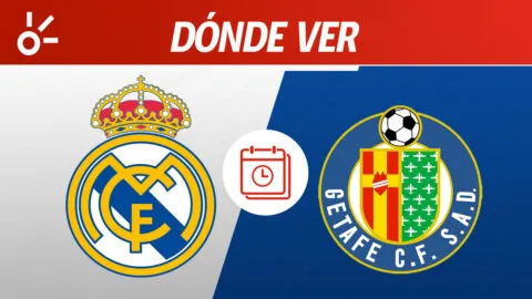 Real Madrid vs Getafe en vivo: horario y dónde ver la jornada 26 de LaLiga 2026
