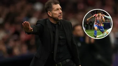 Simeone revela detalles sobre cómo se integra Obed Vargas al Atlético de Madrid