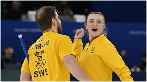 Highlights de curling en Milano Cortina 2026: resultado Gran Bretaña vs Suecia semifinal dobles mixto
