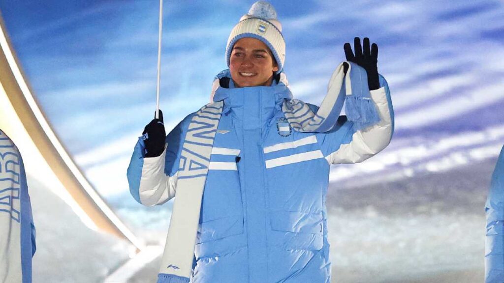 Tiziano Gravier, uno de los atletas de Argentina en Milano Cortina 2026