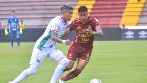 Tolima se impone en Ibagué frente a Once Caldas y escala en la tabla
