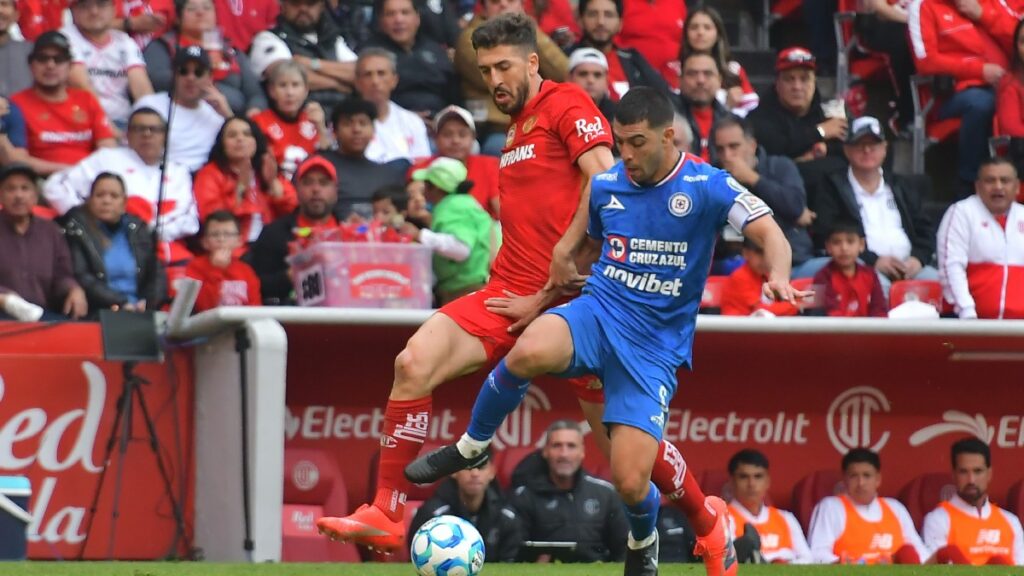 Toluca empata 1-1 con Cruz Azul