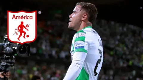 Tomás Ángel, el 9 que busca América de Cali