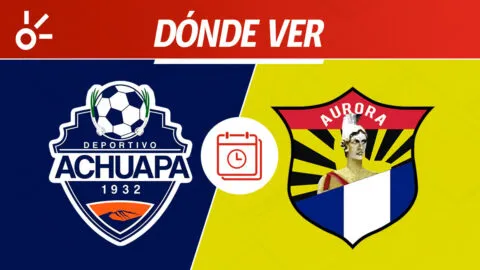 Achuapa vs Aurora en vivo: dónde mirar la Liga de Guatemala 2026