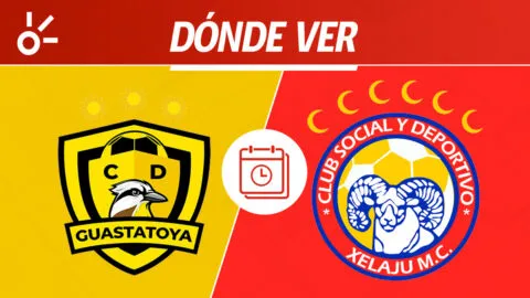 Guastatoya vs Xelajú en vivo: dónde mirar la Liga de Guatemala 2026
