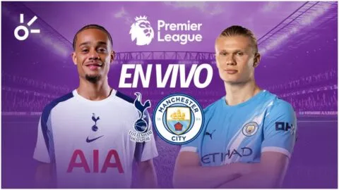 Tottenham vs Manchester City en vivo la Premier League 2026: resultado y goles de la jornada 24