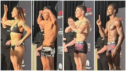 Brandon Moreno supera la báscula previo a UFC México 2026