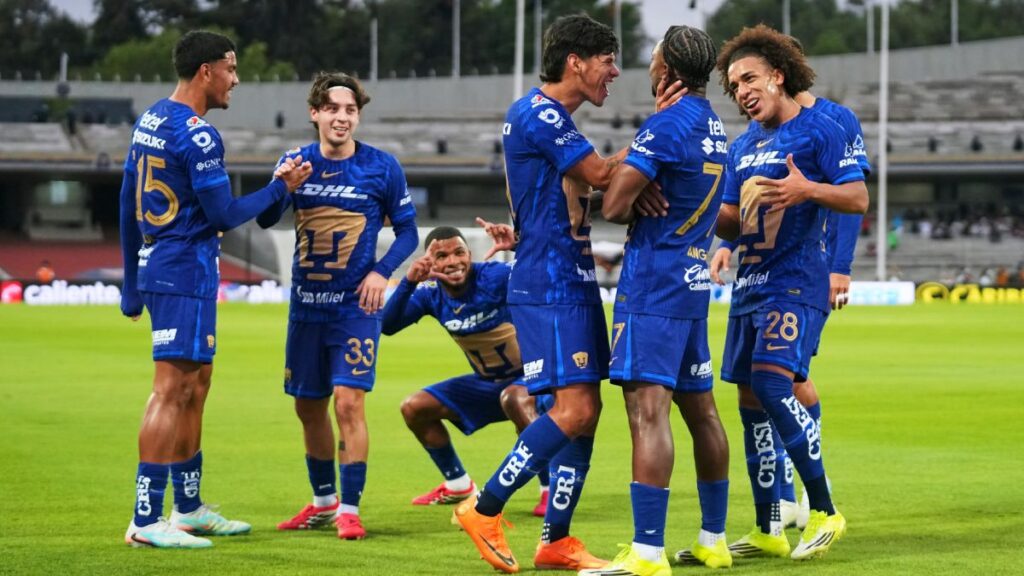 Pumas es lider ofensovo y está en el top 3 de la Liga MX