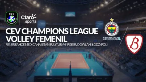 Fenerbahce Medicana Istanbul vs PGE Budowlani Todz, en vivo la Champions League de vóleibol femenil