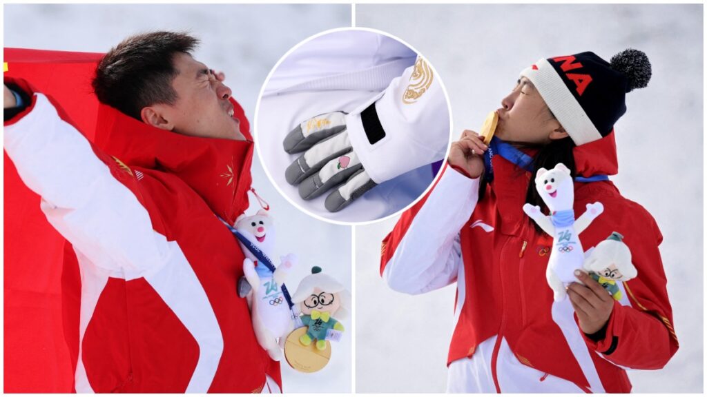 La pareja china gana oro en la misma disciplina