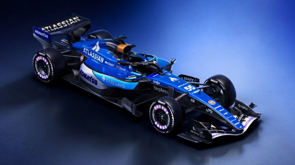 Williams presenta su auto para la temporada 2026 de la Fórmula 1