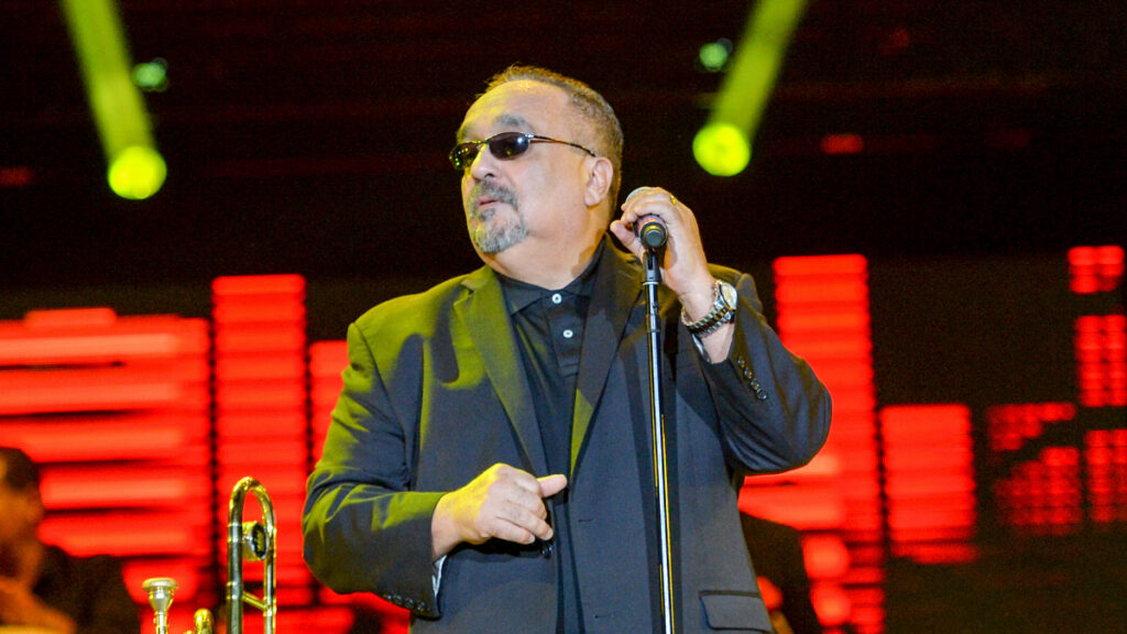 Willie Colón, en un concierto. - Rodrigo Varela, Getty Images, vía AFP.