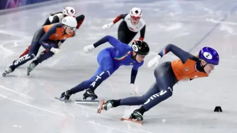 Highlights del patinaje de velocidad en pista corta en Milano Cortina 2026: resultados de los 500m femenil