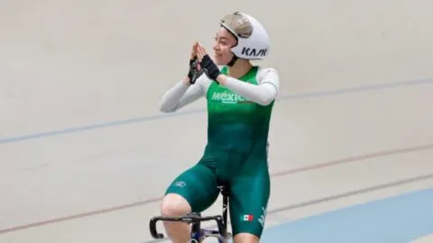Yareli Acevedo gana oro en el Panamericano de Ciclismo de Pista en Chile