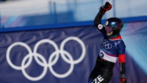 Zuzana Maderova brilla con el oro en el snowboard slalom gigante paralelo femenil de Milano Cortina 2026