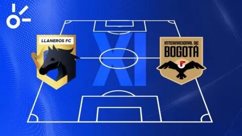 Posibles alineaciones de Llaneros vs Internacional de Bogotá por la Liga BetPlay 2026-I