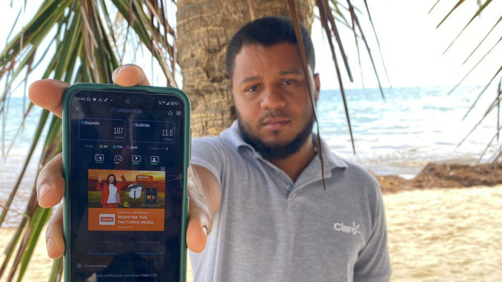 La señal 5G de Claro, la de mayor cobertura. - Claro.