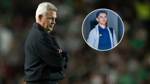 Javier Aguirre observa a Álvaro Fidalgo en el Getafe vs Betis previo a la convocatoria con México