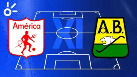 Posibles alineaciones de América de Cali vs Atlético Bucaramanga por la Copa Sudamericana 2026
