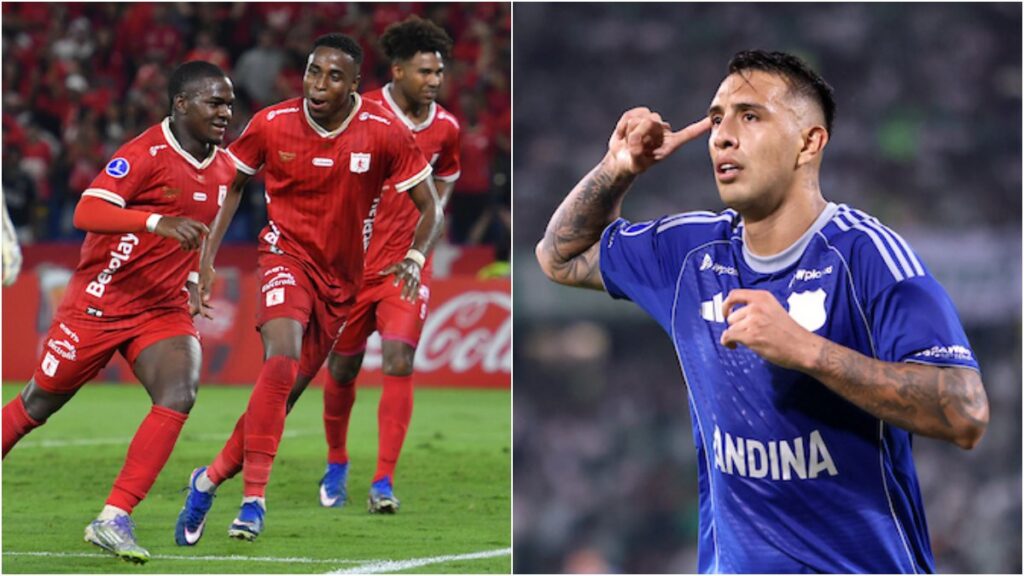 América y Millonarios.