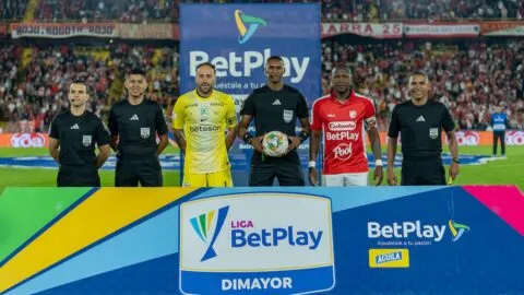 Diego Ulloa sería sancionado luego de la controvertida jugada en Santa Fe vs Nacional