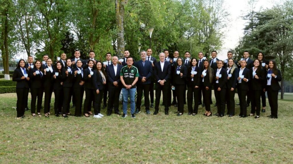 La Federación Mexicana de Fútbol destacó la creciente inclusión femenil con 13.8 por ciento de árbitras en esta ceremonia