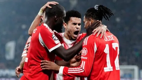 Luis Díaz, un obrero sin gol en el baile del Bayern Munich al Atalanta