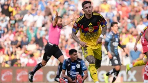 Querétaro vs América en vivo: Brian Rodríguez adelanta a los azulcremas