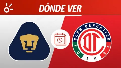 Pumas vs Toluca en vivo: horario, alineaciones y dónde ver la jornada 9 de Liga MX 2026