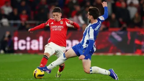 El Benfica frena al Porto y mantiene al 'rojo vivo' la lucha por el título de Liga