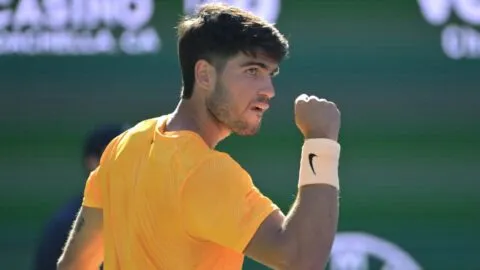 Carlos Alcaraz prolonga su racha triunfal en Indian Wells y derrota a Casper Ruud