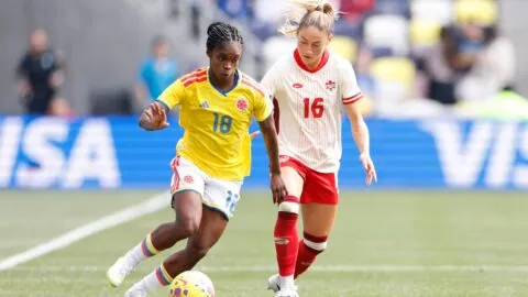 ¿Ángelo Marsiglia en la mira? Terrible debut de Colombia en la She Believes Cup