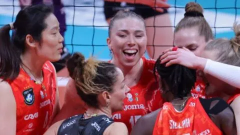 El Conegliano toma ventaja en Ankara e impone récord en la ida de los cuartos de final de la Champions League