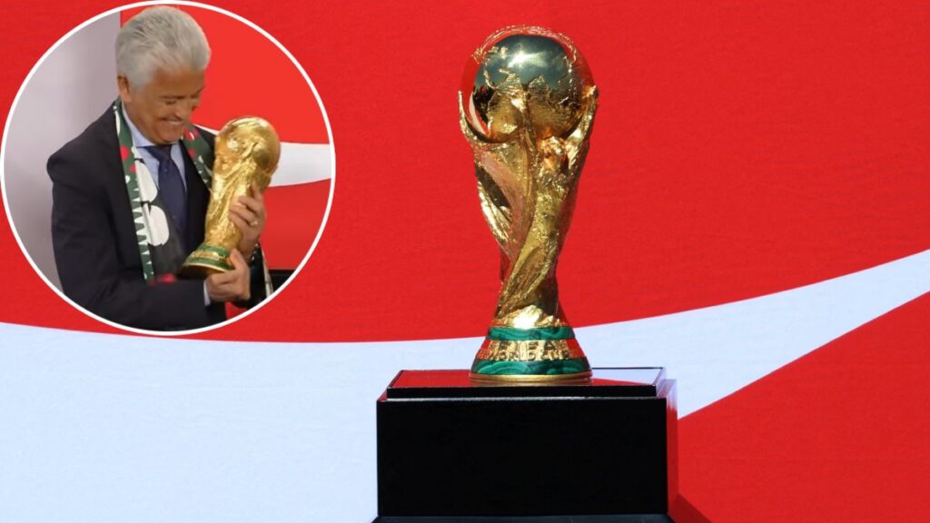 La presentación de la Copa fue durante la 'Conferencia Matutina' de la presidenta Claudia Sheinbaum, con la presencia del exfutbolista brasileño José Roberto Gama de Oliveira, 'Bebeto', simboliza el comienzo oficial de los festejos previos al evento deportivo más esperado del año.