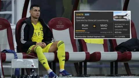 ¿Cristiano Ronaldo abandonó Arabia Saudita por la crisis en Medio Oriente?