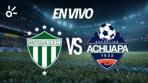 Antigua GFC vs Achuapa en vivo: partido de la Liga de Guatemala 2026