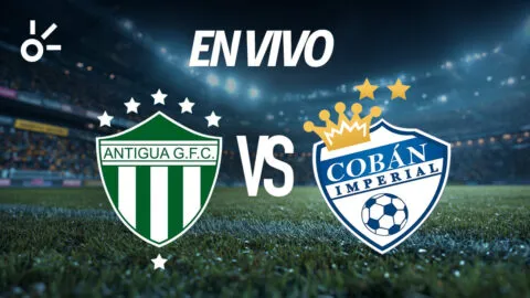 Antigua GFC vs Cobán Imperial en vivo: partido de la Liga de Guatemala 2026