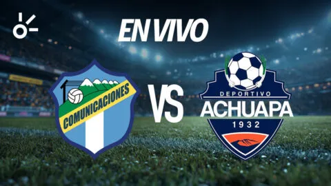 Comunicaciones vs Achuapa en vivo: partido de la Liga de Guatemala 2026