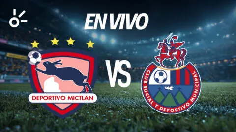 Mictlán vs Municipal en vivo: partido de la Liga de Guatemala 2026