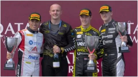 Dominio de la Escudería Telmex Telcel: Dürksen y Noel León hacen el 1-2 en el inicio de la Fórmula 2