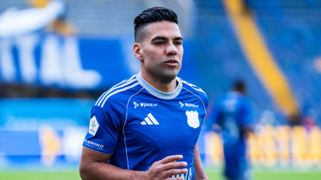 Falcao García, en un partido de Millonarios. - Vizzor Image.