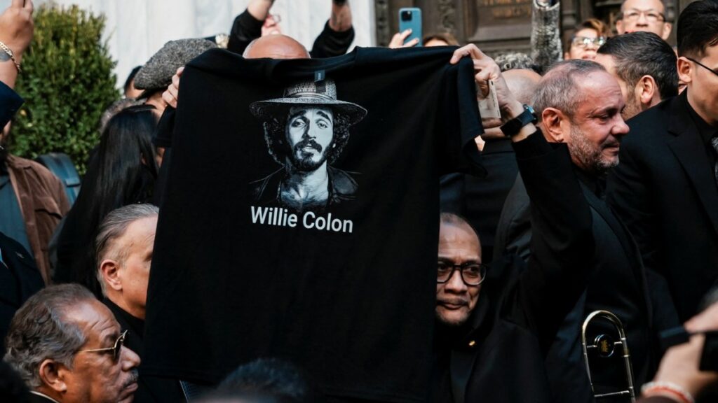 Funeral Willie Colón.