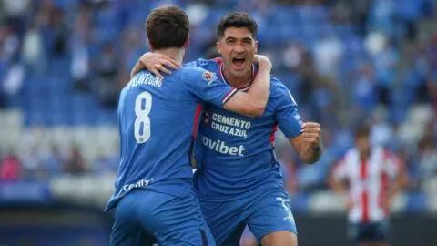 Cruz Azul vs Atlético de San Luis en vivo:  La Máquina se va al descanso con ventaja
