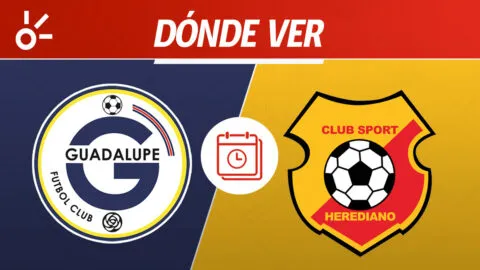 Guadalupe vs Herediano en vivo: dónde mirar la Liga de Costa Rica 2026