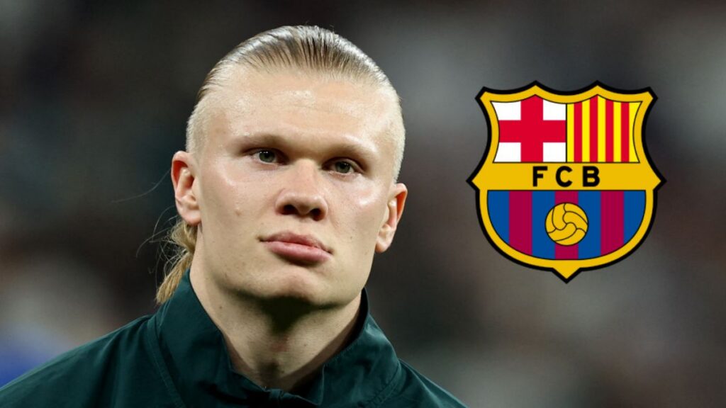 La agente de Haaland niega contactos con el Barcelona